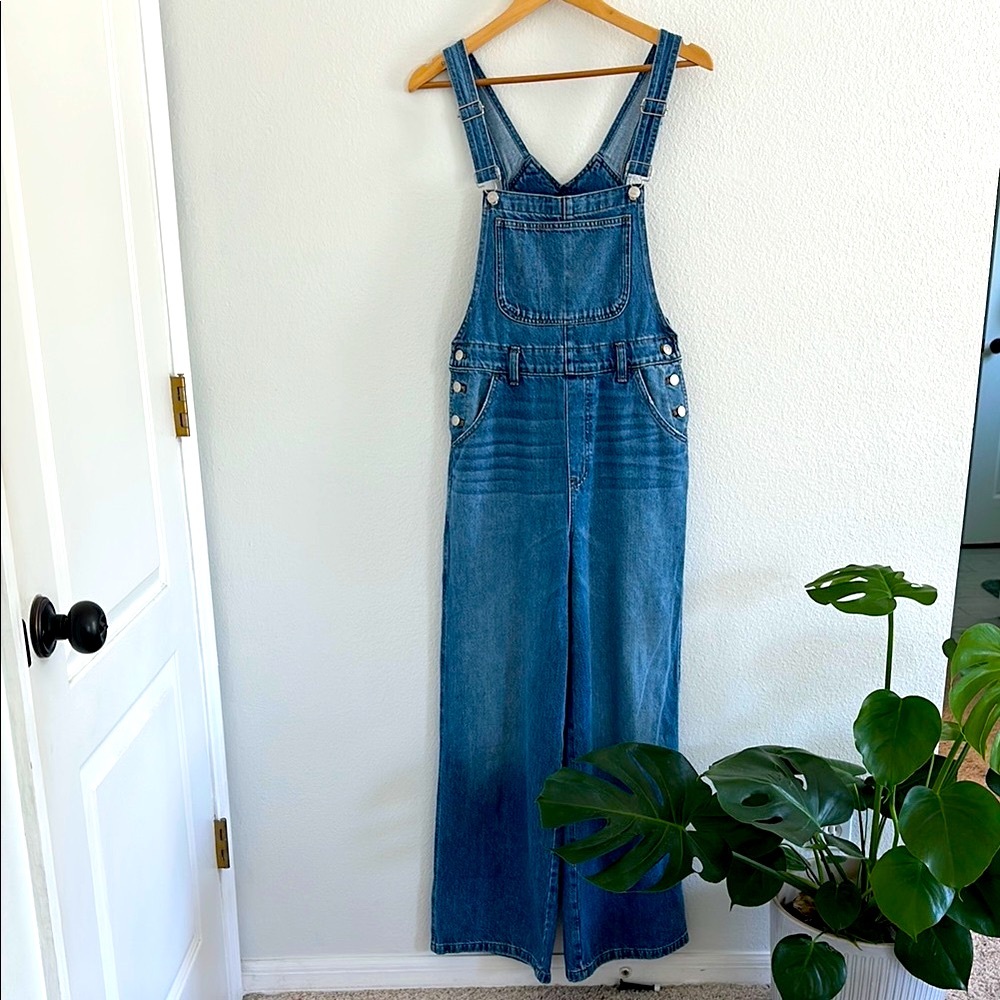 NWOT Madewell Wide-leg Overalls